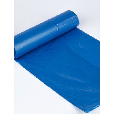 Endüstriyel Çöp Poşeti Battal Boy ( Ağır ) Mavi 20 Rulo ( 75x90 cm )
